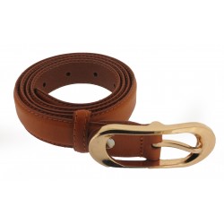 Дамски колан от естествена кожа Ballezi k2 - кафяв Дамски колан от естествена кожа Ballezi k2 - кафяв