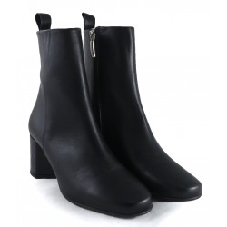 Women's high heel boots made of genuine leather Ingiliz 17211-01