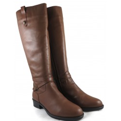 Дамски ботуши от естествена кожа Ballezi 07 KARAMEL