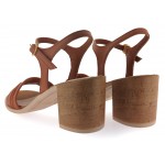 Дамски сандали от естествена кожа Gabina 480-715-10