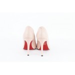 Дамски елегантни обувки от естествена кожа Ballezi 17303 - розови