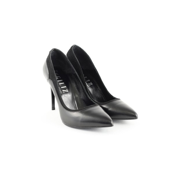 Дамски елегантни обувки от естествена кожа Ingiliz 5455